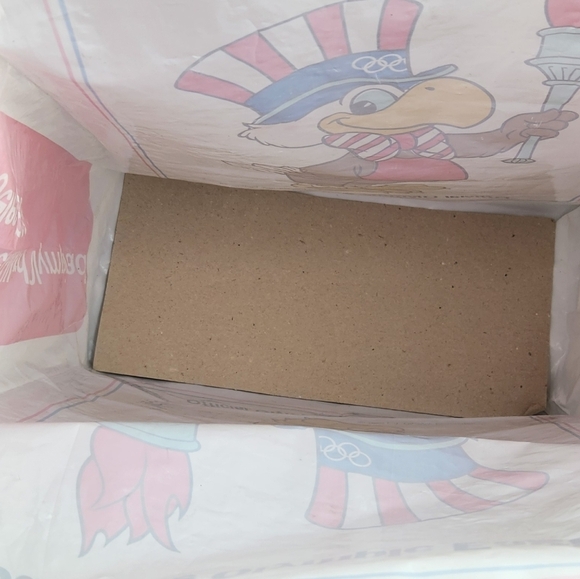 Vintage Sam The Olympic Eagle 1980 Los Angeles Olympic Souvenir Bag. - Picture 5 of 7